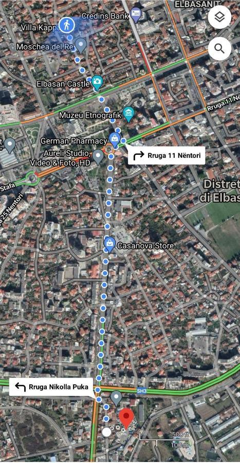 Private Apartment Elbasan Historic Center 外观 照片